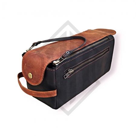 Leather Toiletry Bag