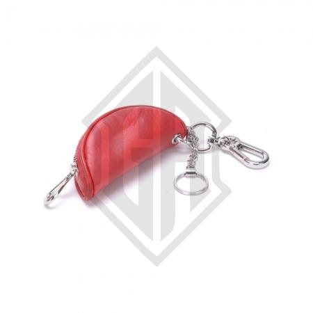 Leather keychain